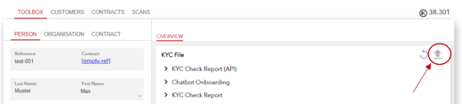 KYC Upload Customer Files